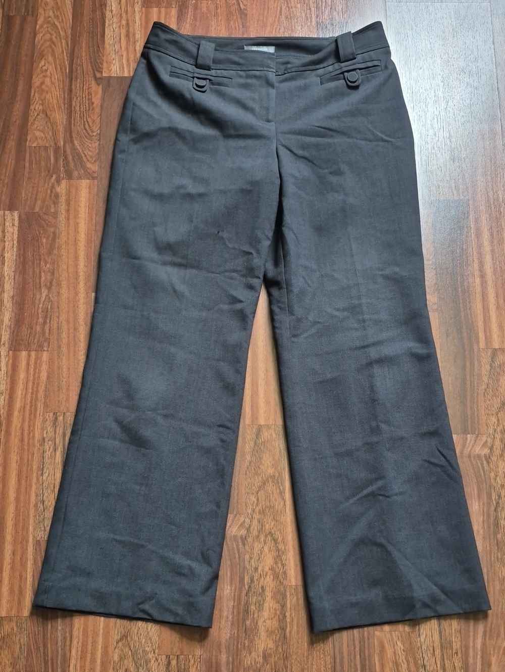 Ann Taylor Petites Signature Fit Pants in Dark Charcoal